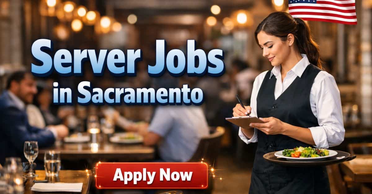 Server Jobs in Sacramento