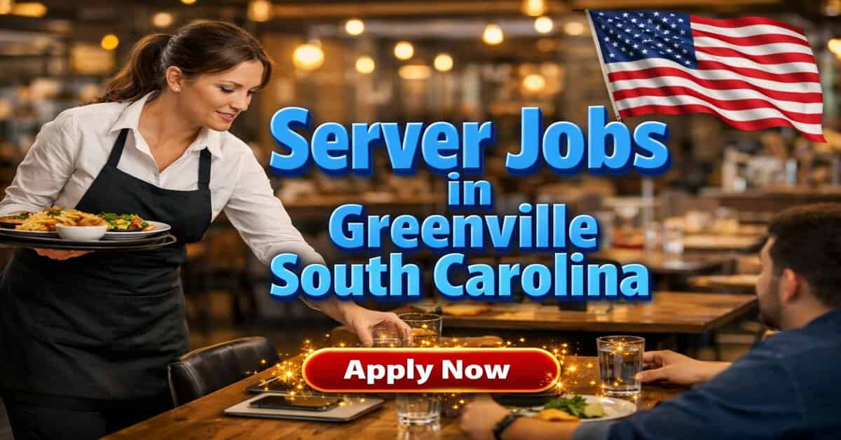 Server Jobs in Greenville South Carolina