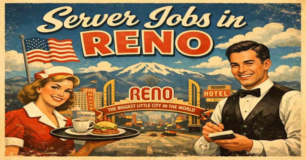 Server Jobs in Reno