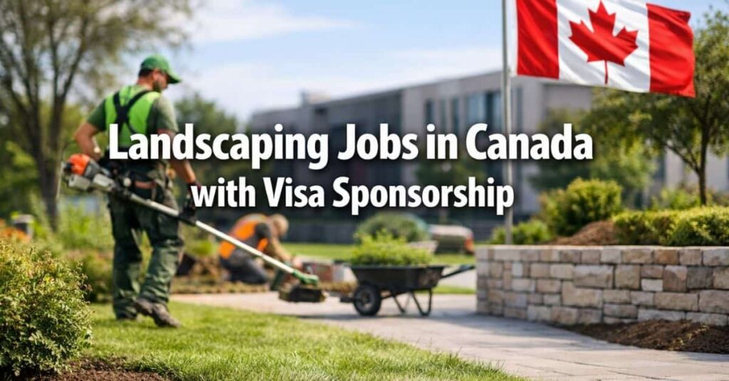 Landscaping Jobs in Canada with Visa Sponsorship