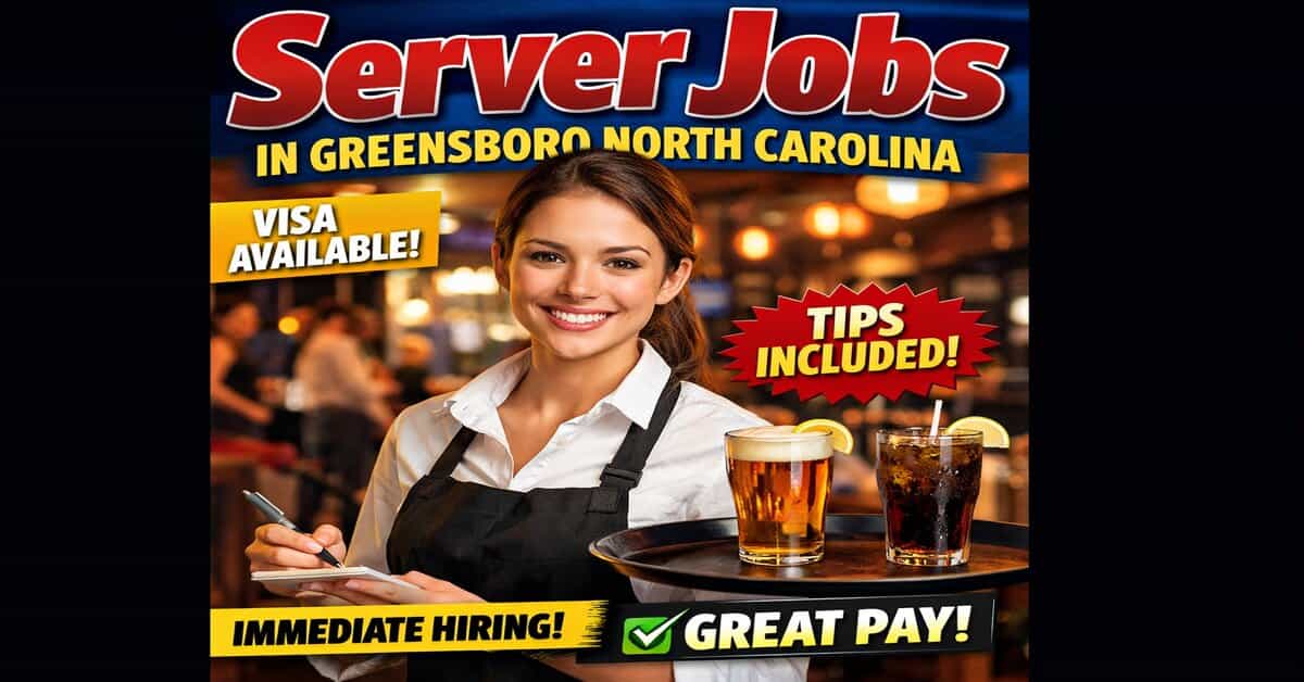 Server Jobs in Greensboro North Carolina