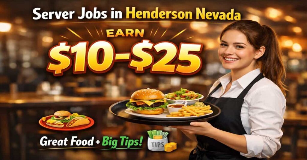 Server Jobs in Henderson Nevada