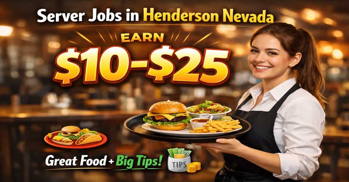 Server Jobs in Henderson Nevada