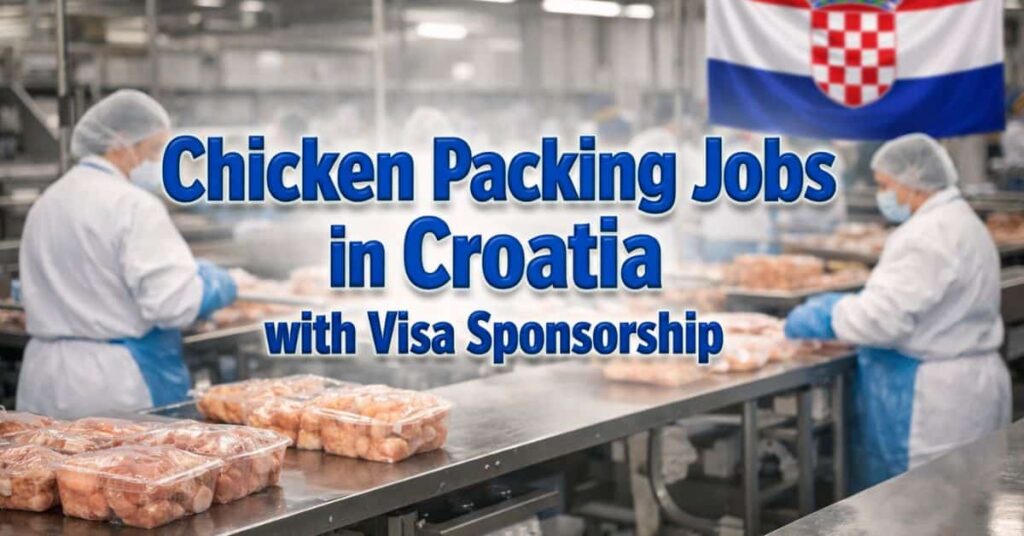 Chicken Packing Jobs in Croatia with Visa Sponsorship