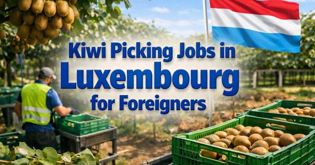 Kiwi Picking Jobs in Luxembourg for Foreigners